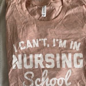 Nursing school tee